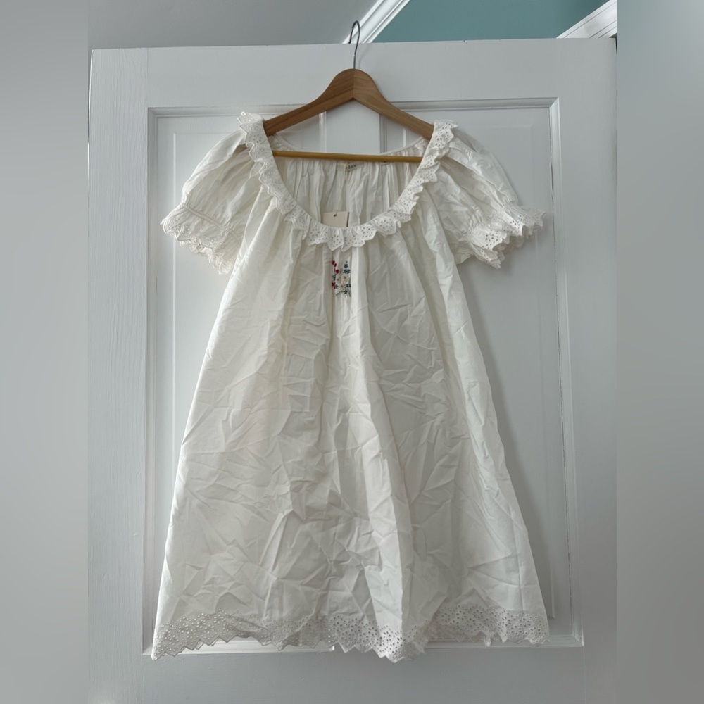 Doen musette nightgown salt S dress nwt